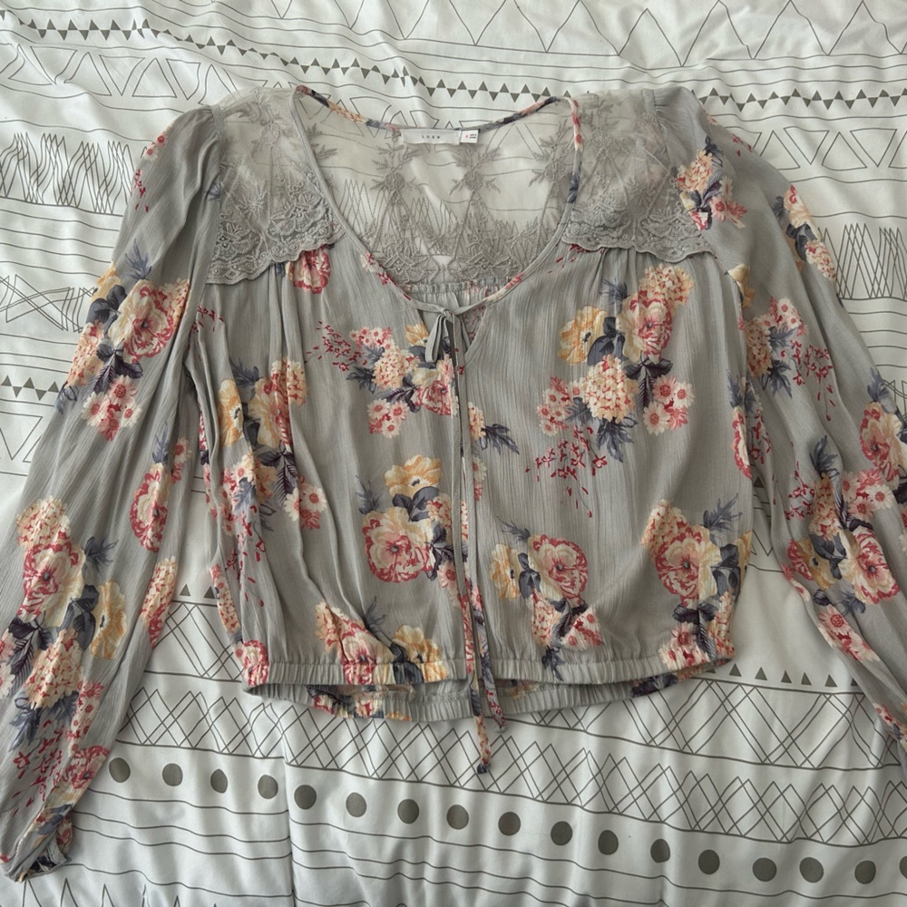 Medium Crop long sleeve